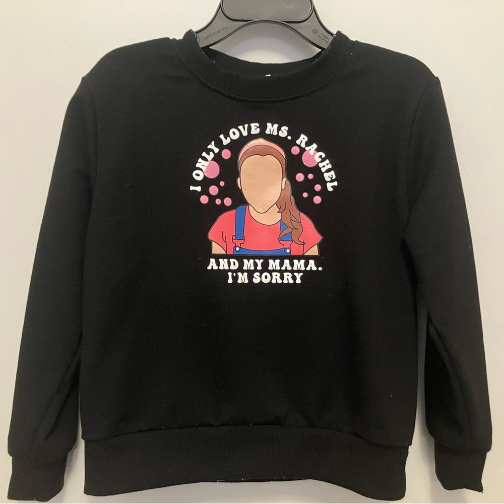 Miss Rachel Long Sleeve Crewneck Top, EUC Size: 4-5 T (110)